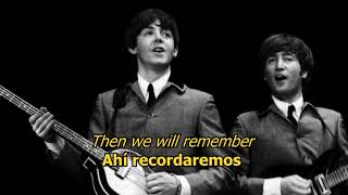 Things we said today  The Beatles LYRICSLETRA Original [upl. by Eiuqram]