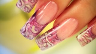 3D Encapsulated Acrylic Nails  Step by Step Tutorial [upl. by Rizzi]