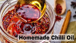 How to make the best chili oil at home  Easy amp Quick Recipe  Plant Based [upl. by Ahcsat741]