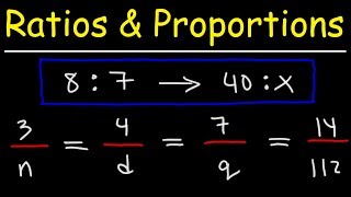 Ratio and Proportion Word Problems  Math [upl. by Henrieta]