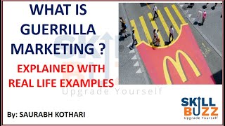 What is Guerrilla Marketing Real life case studies and examples  Best Marketing Campaigns [upl. by Accissej]