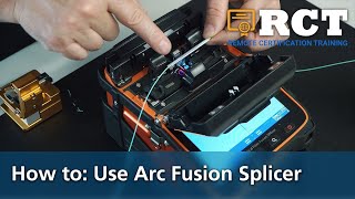 How to Use Arc Fusion Splicer [upl. by Juni]