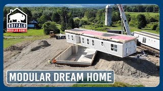 Modular Dream Home By Buffalo Modular Homes [upl. by Kerrin522]