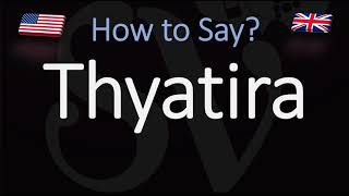 How to Pronounce Thyatira CORRECTLY [upl. by Grieve366]