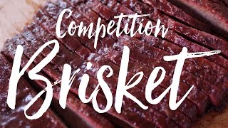 Competition Brisket Recipe [upl. by Alehs]