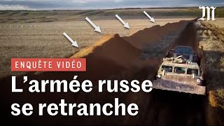 Comment larmée russe fortifie ses positions en Ukraine [upl. by Musser]