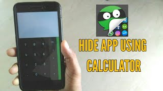 how to hide app using calculator [upl. by Nedap]