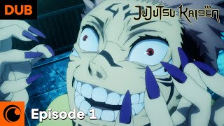 JUJUTSU KAISEN Episode 1 English Dub  Ryomen Sukuna [upl. by Suqram]