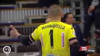 Parate Stefano Mammarella 20182019 Portiere Calcio a 5 Futsal [upl. by Jemine108]