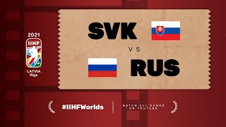 Highlights  SLOVAKIA vs RUSSIA  IIHFWorlds 2021 [upl. by Murdock583]