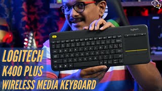 Logitech Wireless Media Keyboard K400 Plus  Best portable keyboard [upl. by Nnylirej]