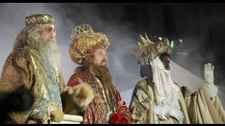 Madrid three kings parade  Cabalgata de los Reyes Magos Madrid Spain tourism  Spanish travel video [upl. by Marissa641]