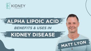 Mechanism of Alpha Lipoic Acid  How It Supports Kidney Function  fr Dr Matt Lyon [upl. by Essirahs]