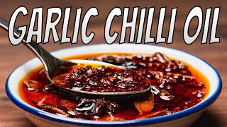 How To Make CRISPY Chili Garlic Oil Recipe l How To Make Lao Gan Ma Crunchy Chili Garlic Oil Shorts [upl. by Aerahs]