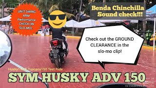 Test Ride Husky ADV 150 [upl. by Eila141]