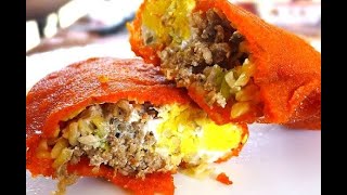 ILOCOS EMPANADA HOMEMADE RECIPE  HOW TO MAKE EMPANADA ILOCOS  VIGAN EMPANADA [upl. by Torto959]