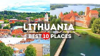 Amazing Places to Visit in Lithuania  Travel Video [upl. by Noxas]