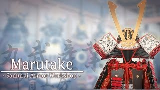 Samurai Armor Workshop  Marutake Sangyo [upl. by Nylcsoj460]