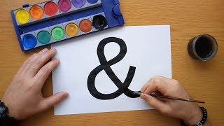 How to draw and sign amp Ampersand [upl. by Stetson749]