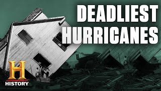 Deadliest Hurricanes in US History  History [upl. by December344]