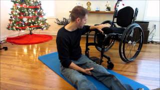 Paraplegic Floor Transfer [upl. by Tat]