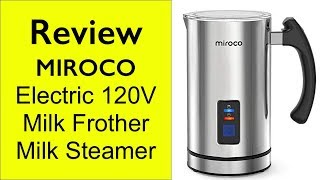 Review Miroco Milk Frother  How to make froth milk at home [upl. by Marbut]