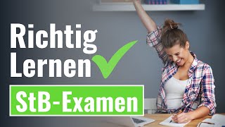 Richtig Lernen für das Steuerberaterexamen [upl. by Ahsikrats]