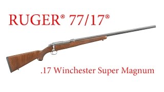 Ruger 7717 17WSM Winchester Super Magnum Detailed Review [upl. by Ebarta]