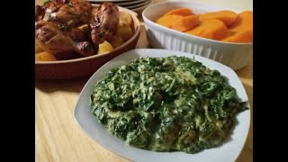 Delicious Creamed Spinach [upl. by Huntingdon]