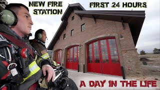 First 24 Hours in a New Fire Station  A Day in the Life [upl. by Zia134]