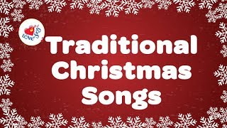 Traditional Christmas Songs Playlist  Classic Carols With Lyrics [upl. by Naget]