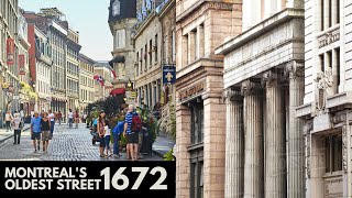 400 Years of History and Beautiful Architecture in Old Montreal [upl. by Nesyrb236]