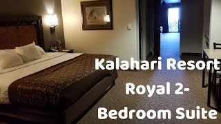 Kalahari Resort Room Tour [upl. by Branen681]