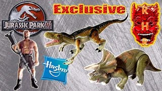 Jurassic Park Toys JP3  Dino Tracking Set Review [upl. by Dymphia235]