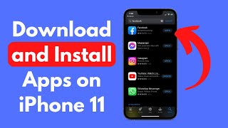 iPhone 11  How to Download and Install Apps on iPhone 11  11 Pro  11 Pro Max [upl. by Ita]