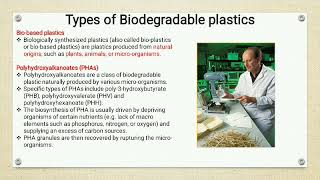 12 Introduction of Advanced Plastics  Biodegradable Plastics  Types of Biodegradable Plastics [upl. by Falconer739]