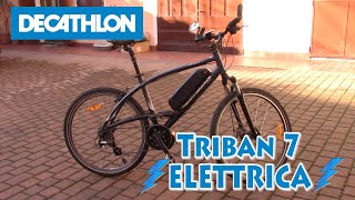 Come convertire in ebike una bici Decathlon [upl. by Asiram]