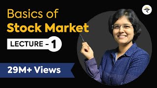 Basics of Stock Market For Beginners Lecture 1 By CA Rachana Phadke Ranade [upl. by Waal]