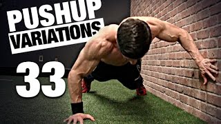 33 Pushup Variations ALL LEVELS [upl. by Neu]