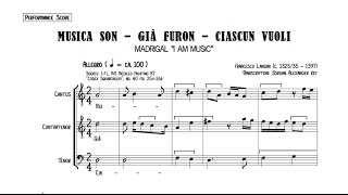 Francesco Landini Madrigal quotMusica Son Già Furon Ciascun Vuolquot [upl. by Abbub387]