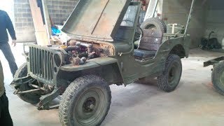 Restauration jeep willys 1945 [upl. by Uolymme107]