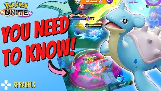 LAPRAS Pokemon Unite EVERYTHING You NEED To Know [upl. by Mroz]