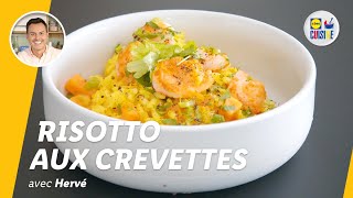 Risotto aux crevettes  Lidl Cuisine [upl. by Frere]