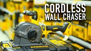 NEW 54v Flexvolt Cordless Wall Chaser DCG200 [upl. by Karlan827]