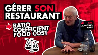 Gérer son restaurant  ratio coefficient food cost [upl. by Macpherson618]