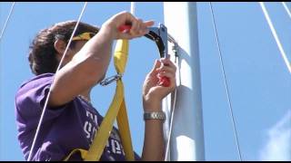 Harken Lazy Jack Kit Installation Video by Sailrite [upl. by Epps]