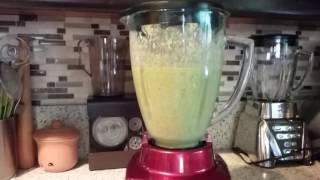 My Oster DualAction BlenderGreen Smoothie Demo [upl. by Sheaff679]