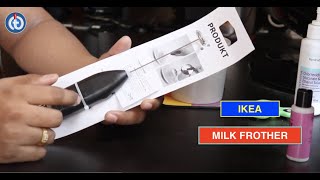 IKEA MILK FROTHER Review amp Battery Installation [upl. by Lamhaj847]