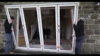 How to install an Alumina by Liniar bifold door [upl. by Nonnelg390]