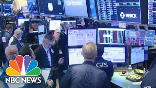 Stock Trading Halted After Markets Plunge At Market Open  NBC News [upl. by Asillam]